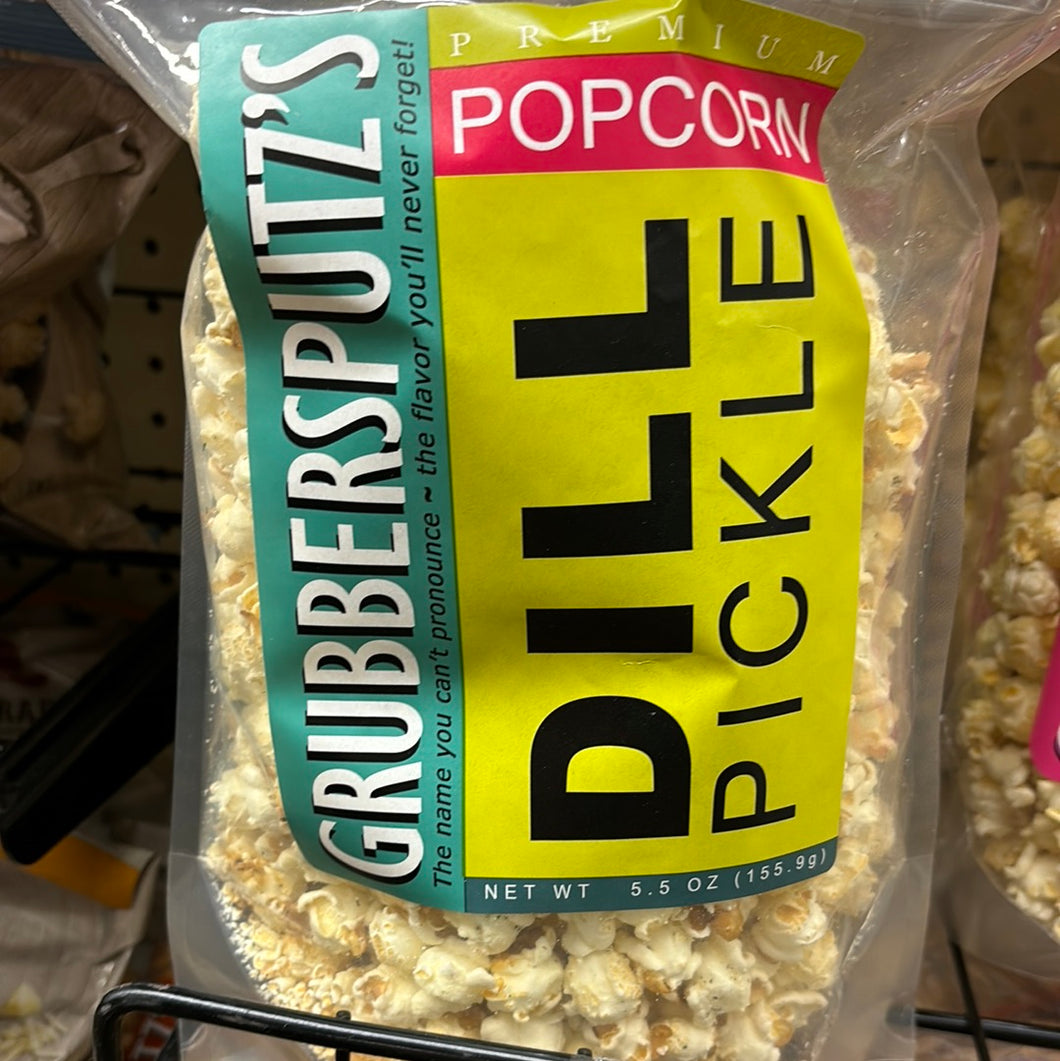 Grubbersputz’s Dill Pickle Popcorn