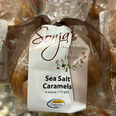 Sonja's 6oz Sea Salt Caramels candy