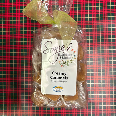Sonja's Creamy Caramels Candy 14oz