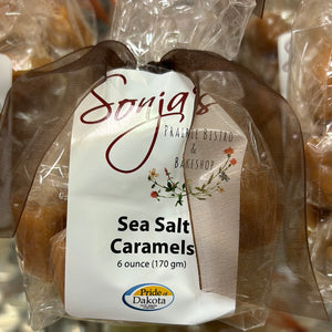 Sonja's 6oz Sea Salt Caramels candy