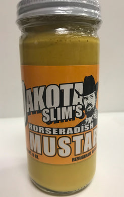Dakota Slim's Horseradish Mustard 8oz
