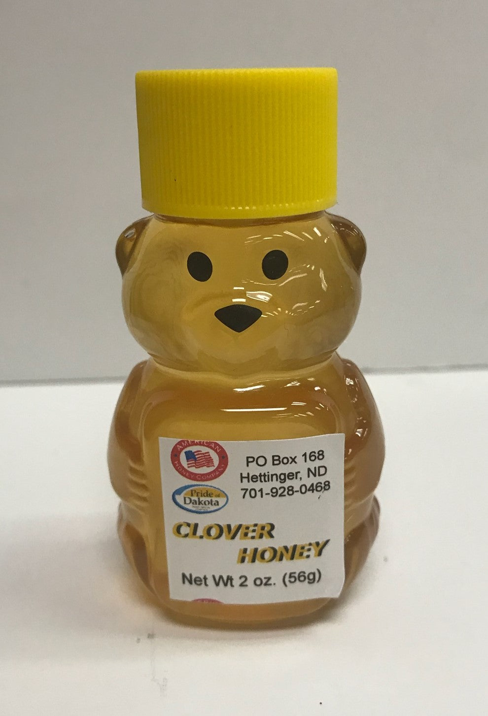 Pure Clover Honey Bear 2oz