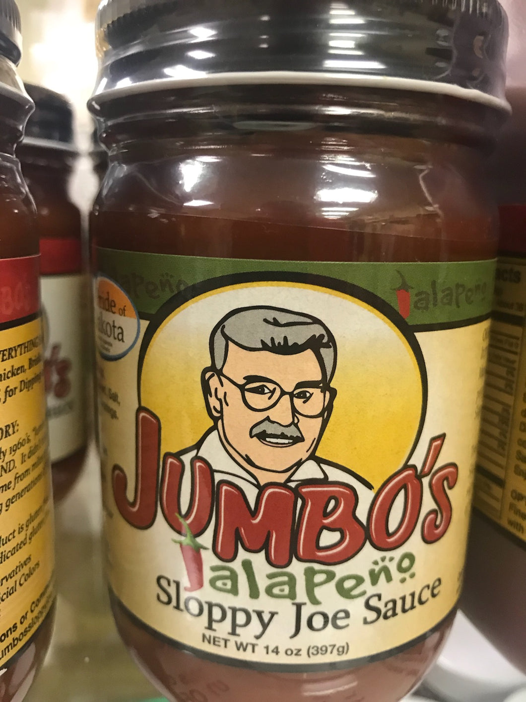 Jumbo's Jalapeno Sloppy Joe Sauce   14oz