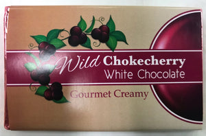 Wild Chokecherry White Chocolate Bar