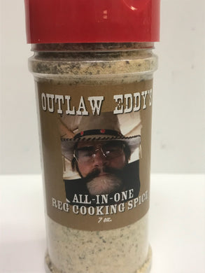 Outlaw Eddy's All-In-One Cooking Spice