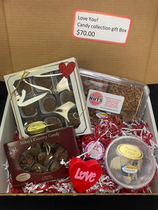 Valentine's Day Pride of Dakota " Love You" Candy Collection gift Box